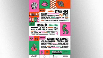 Kendrick Lamar, Rosalía, Stray Kids, To Headline Lollapalooza Paris July  21-23 At Hippodrome De Longchamp - Live Nation Entertainment