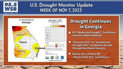‘Exceptional Drought’ develops in Northwest Georgia