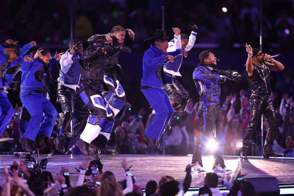 ‘Atlanta won the Super Bowl’: Usher honors hometown with halftime performance