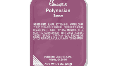 Chick-fil-A recalls Polynesian sauce over allergen concerns
