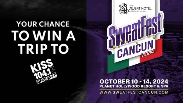 Enter For A Chance to Win a Trip for Two to Sweat Fest in Cancun, Mexico!