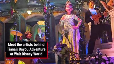 Meet the artists behind Tiana's Bayou Adventure at Walt Disney World