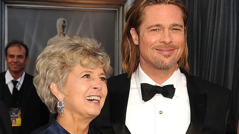 Jane and Brad Pitt