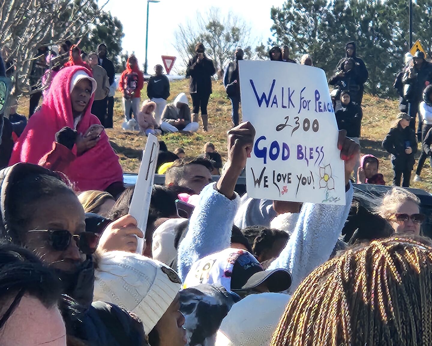 Walk for Peace Monks